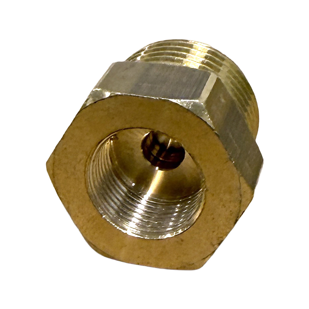 Rückschlagventil 3/8" x 1/2" für Manometer