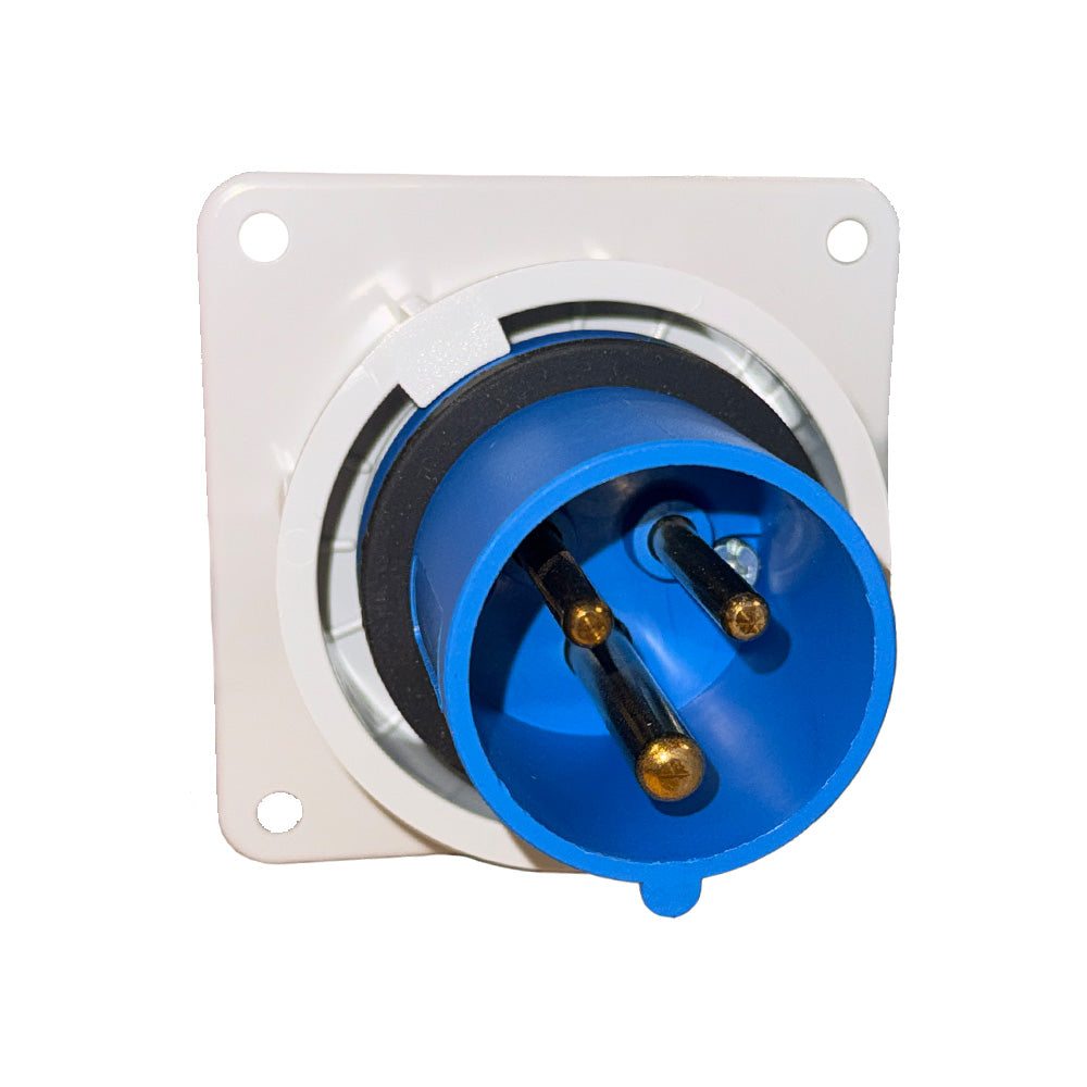 Anbaustecker 16A, 230V, grau ab Seriennummer BJXXXX