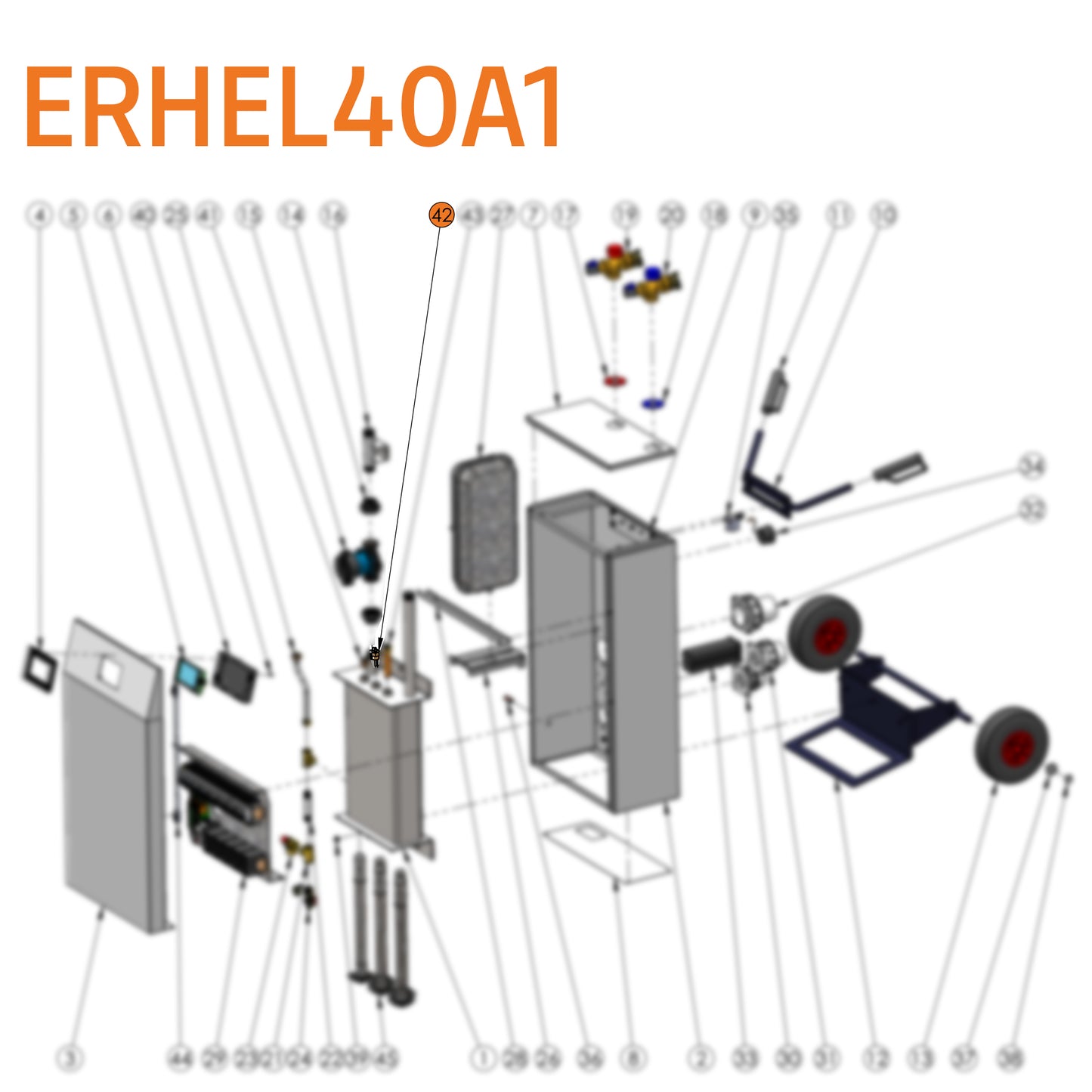 Luftfühler für Elektroheizgeräte