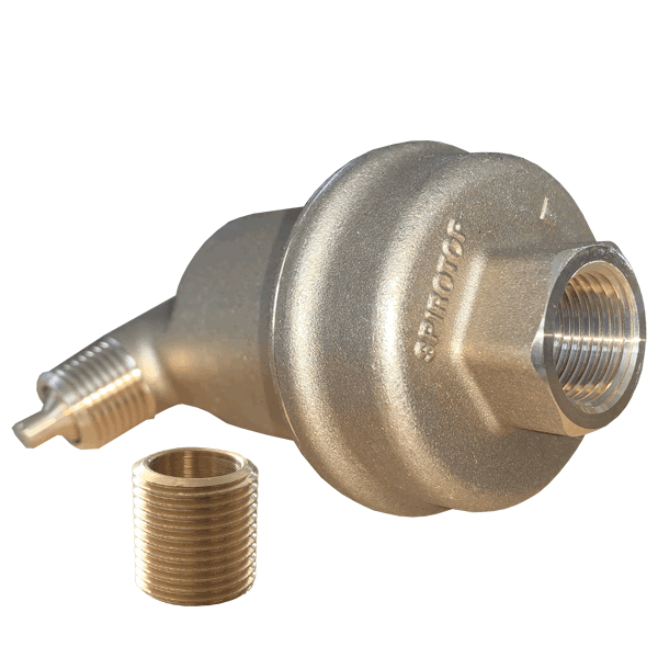Schnellentlüfter 1/2" AG mit Absperrventil