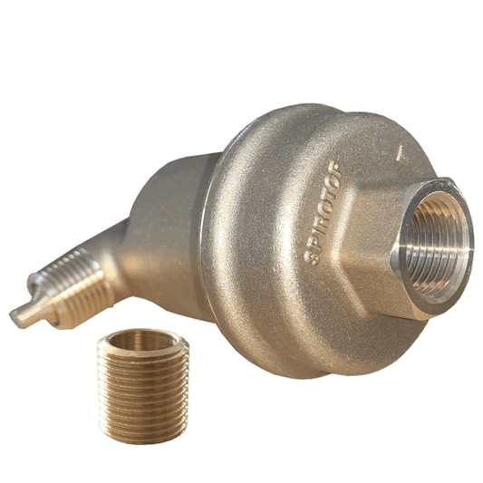 Schnellentlüfter 1/2" AG mit Absperrventil